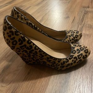 Banana Republic Cheetah Print Wedges